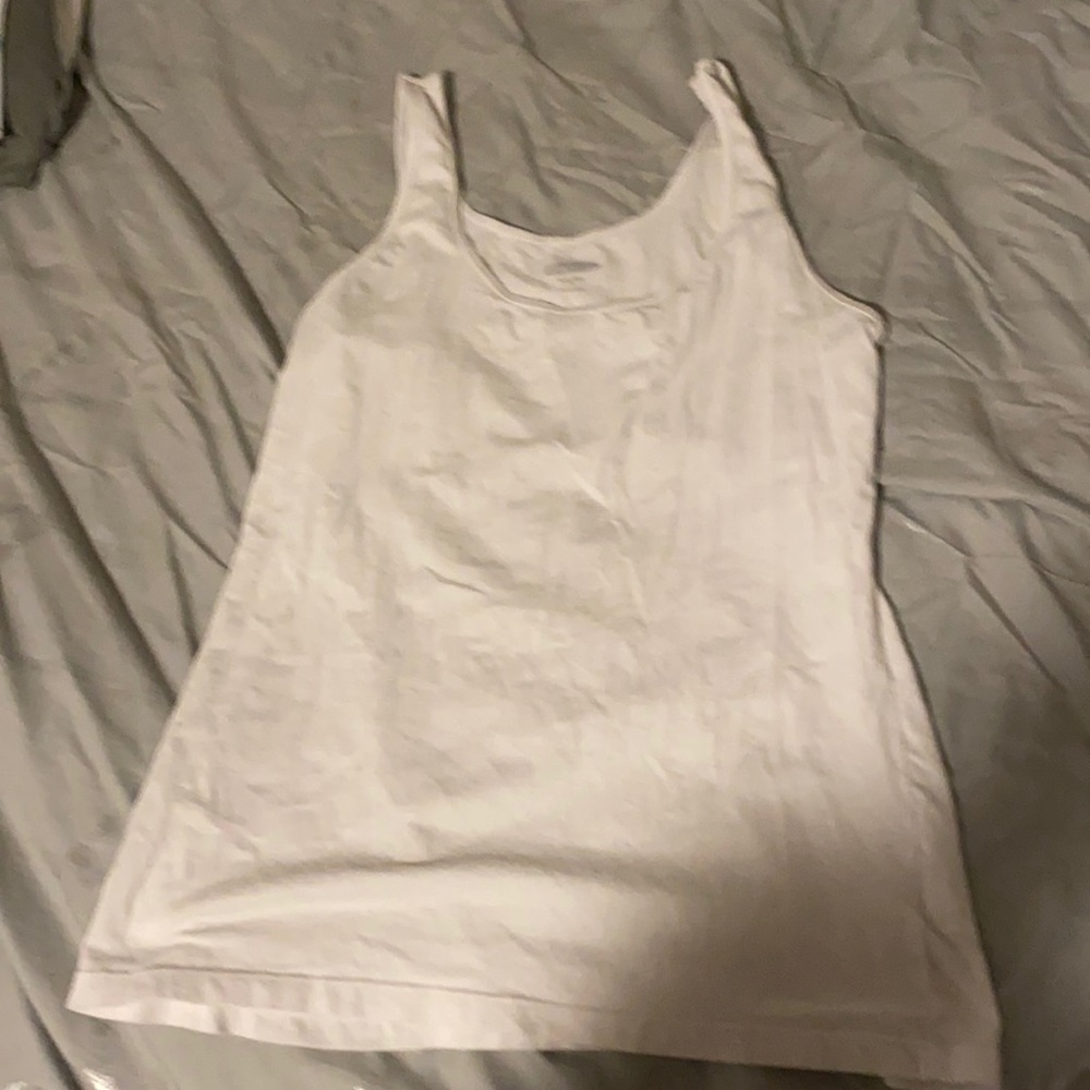 White tank top